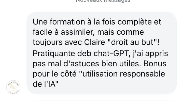 formation chat gpt avis client